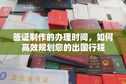 藁城签证制作的办理时间，如何高效规划您的出国行程